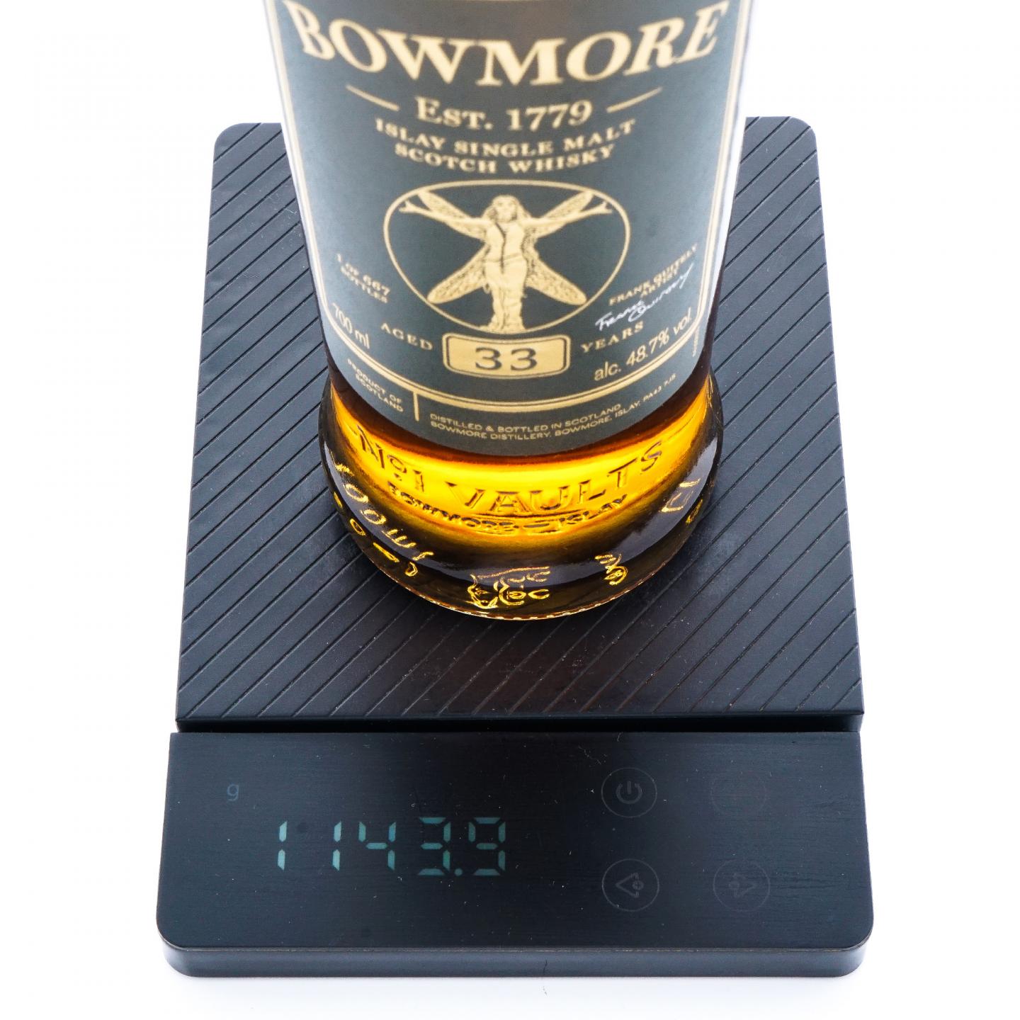 Bowmore 波摩 33年 换生灵 48.7%