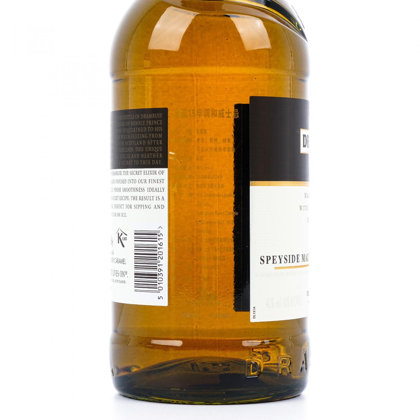 Drambuie 杜林标 15年 威士忌利口酒 盒装