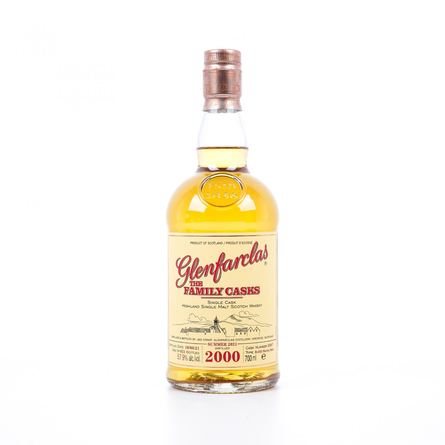 Glenfarclas 格兰花格 2000-2021 家族桶#3387