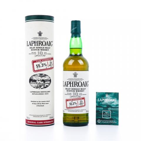 Laphroaig 拉弗格 10年 桶强 第003版 礼盒 55.3%vol.