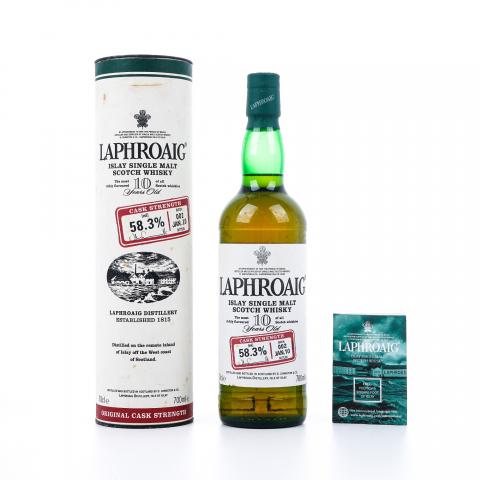 Laphroaig 拉弗格 10年 桶强 Batch 002 58.3%