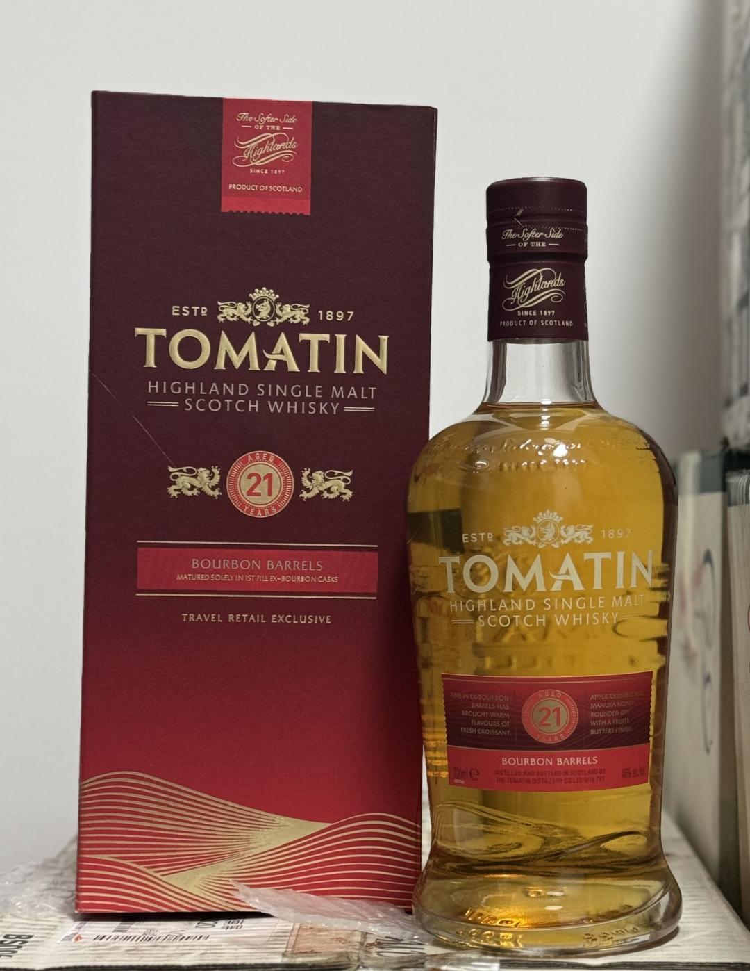 汤玛丁21年 高年份 划算一款