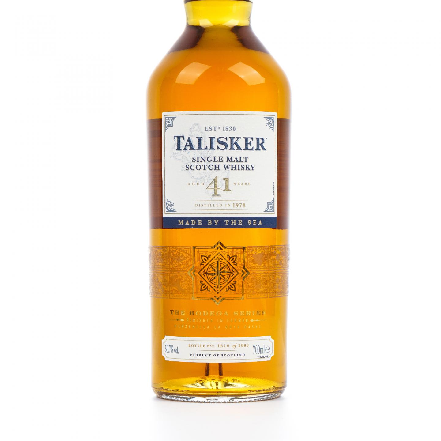Talisker 泰斯卡 41年 1978-2019 Bodega系列