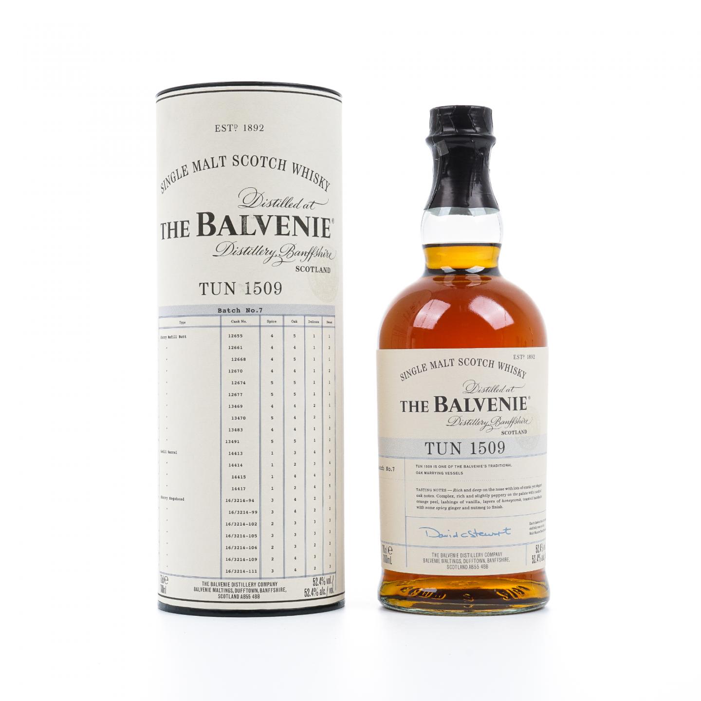 Balvenie 百富 Tun 1509 第7批次