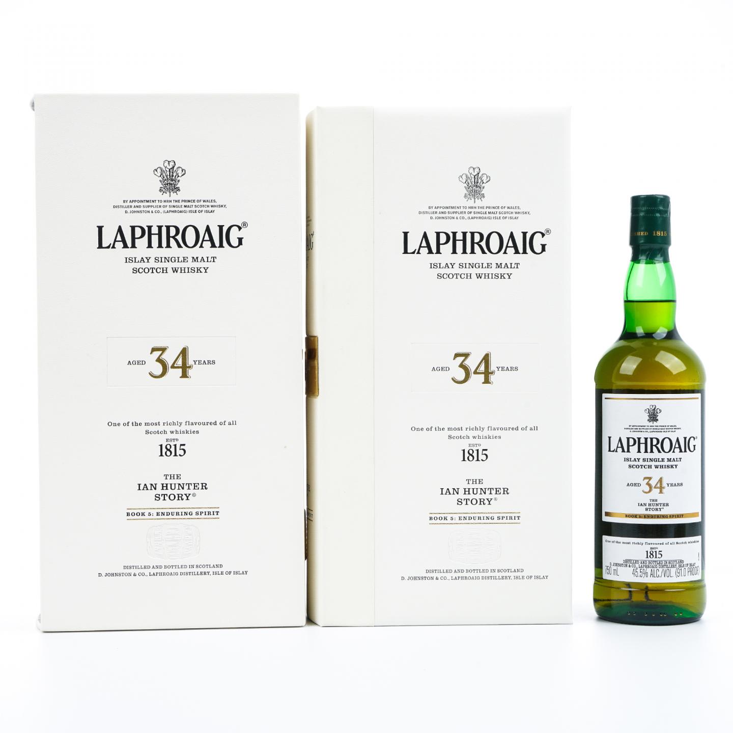 Laphroaig 拉弗格 34年 Book 5 750ml