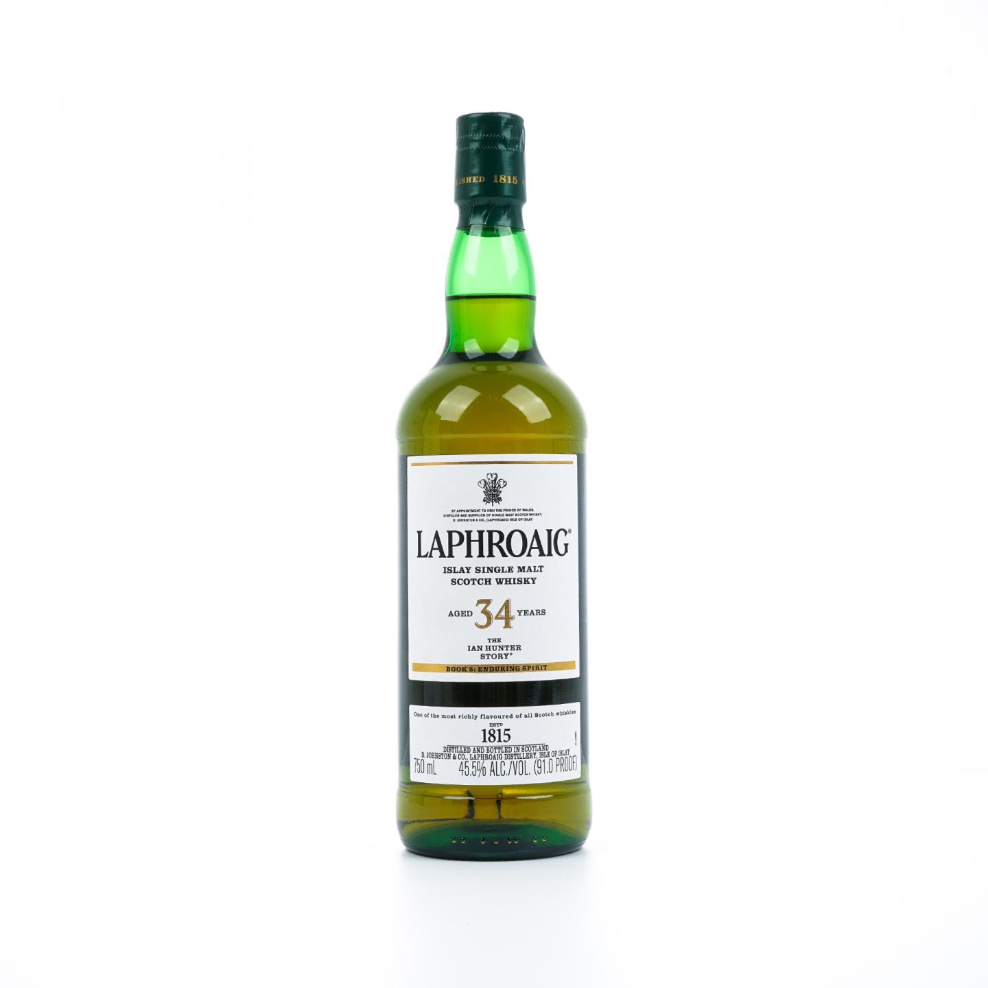 Laphroaig 拉弗格 34年 Book 5 750ml