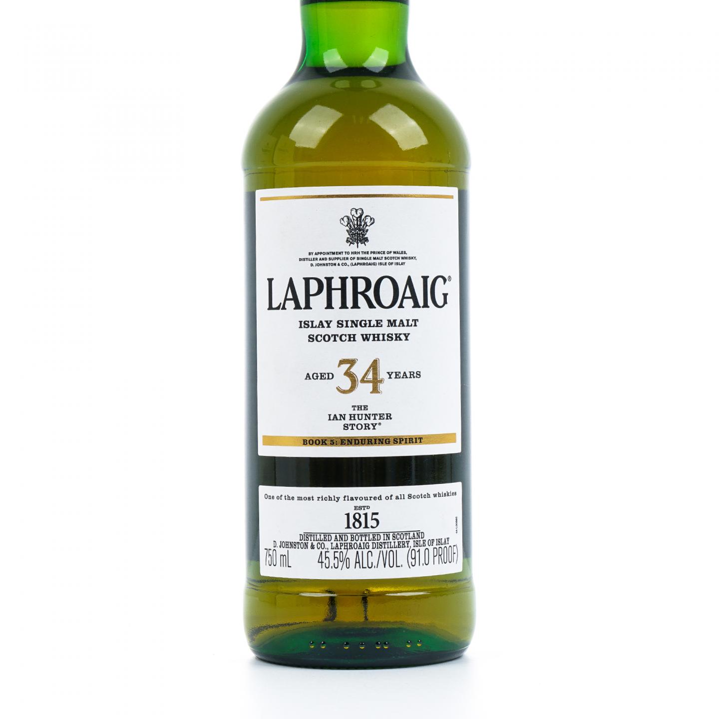 Laphroaig 拉弗格 34年 Book 5 750ml
