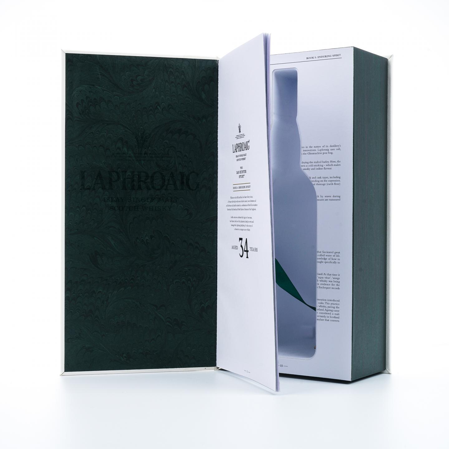 Laphroaig 拉弗格 34年 Book 5 750ml
