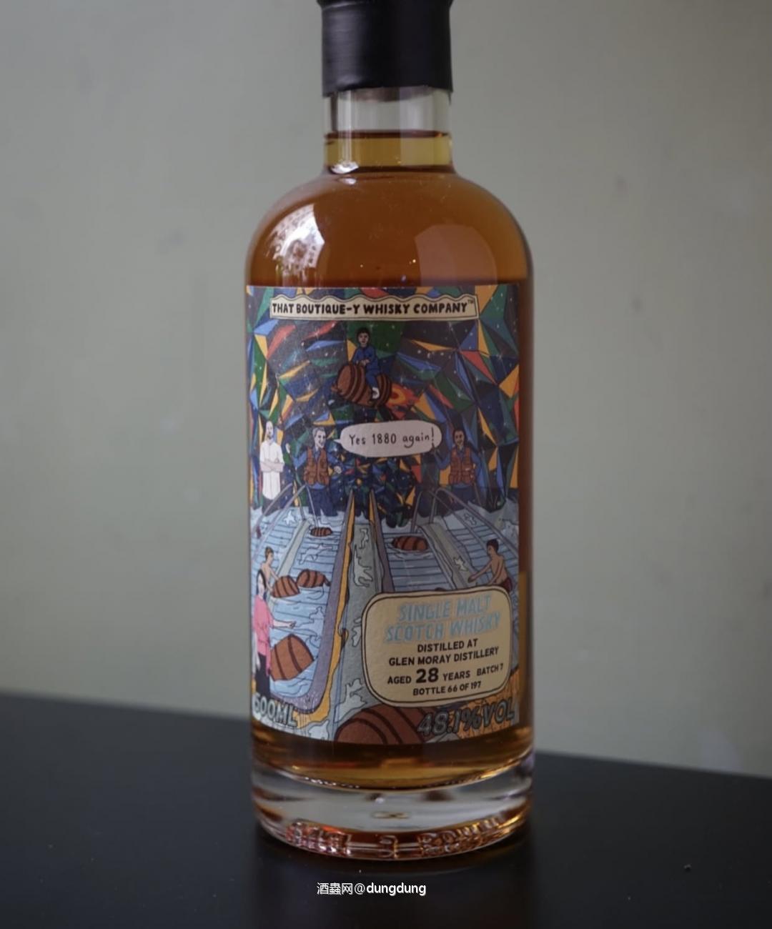 漫画标 Glen Moray 28 Year Old Batch 7