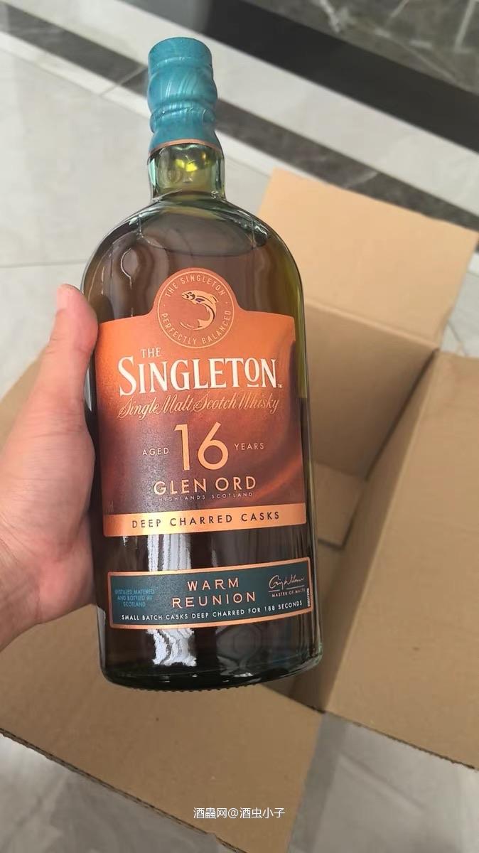 苏格登16年包装真好看