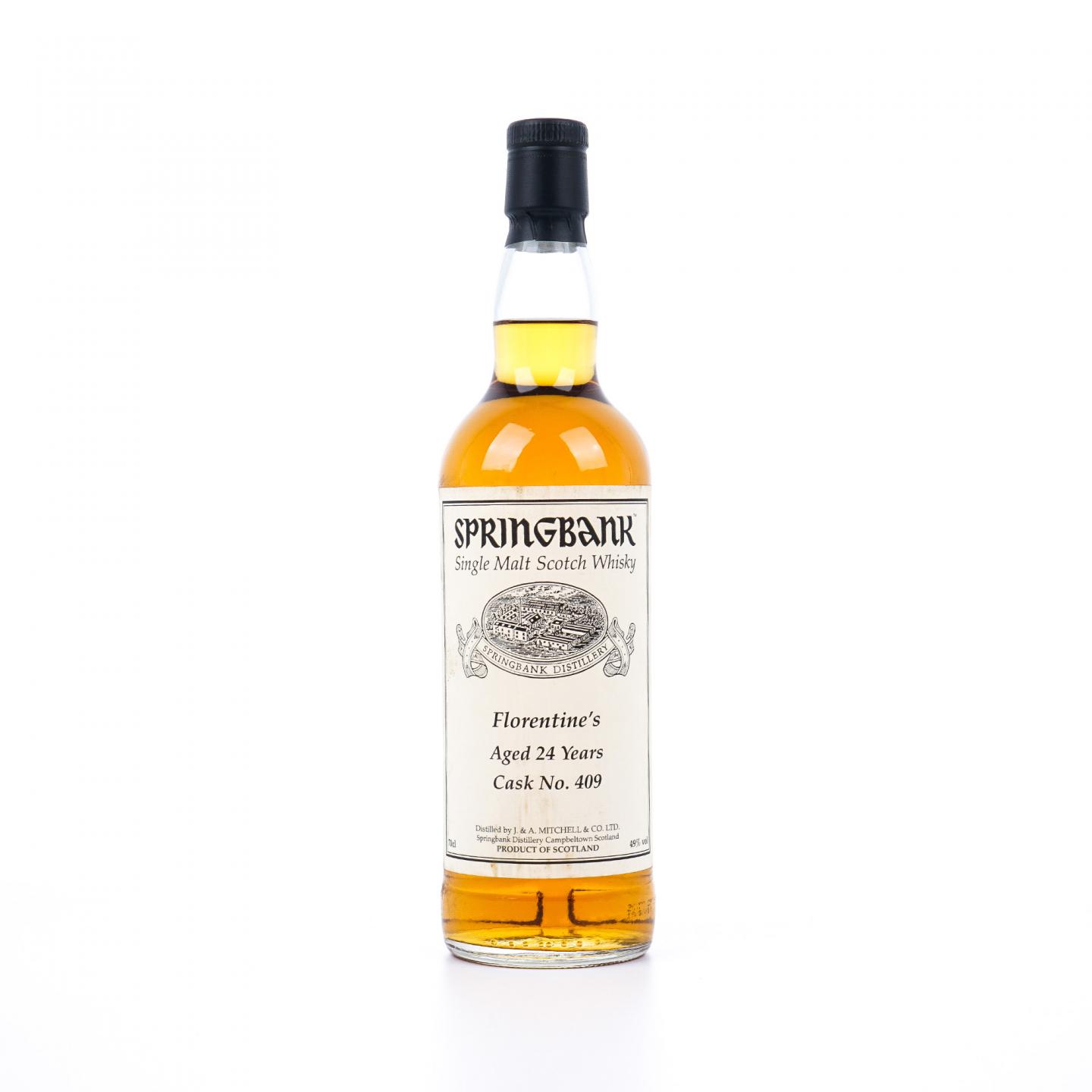 Springbank 云顶 24年 私人桶#409