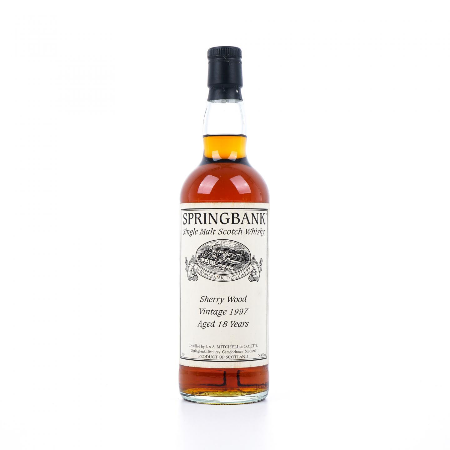 Springbank 云顶 18年 1997 雪莉桶 私人桶