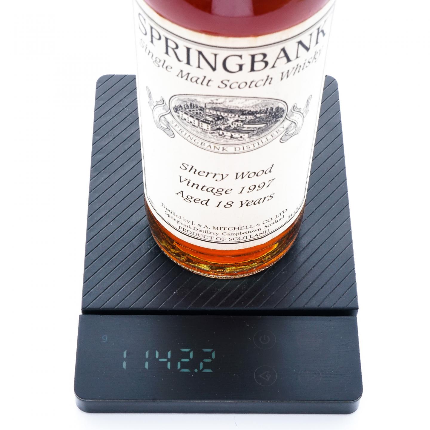 Springbank 云顶 18年 1997 雪莉桶 私人桶