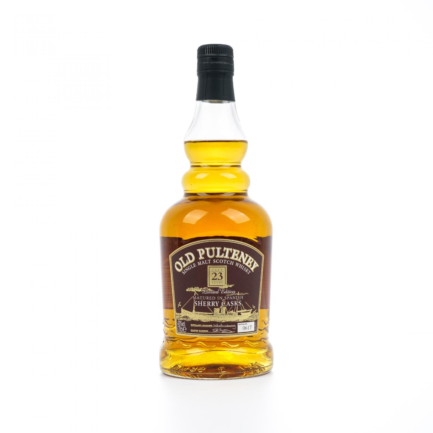 Old Pulteney 老富特尼 23年 雪莉桶 限量版