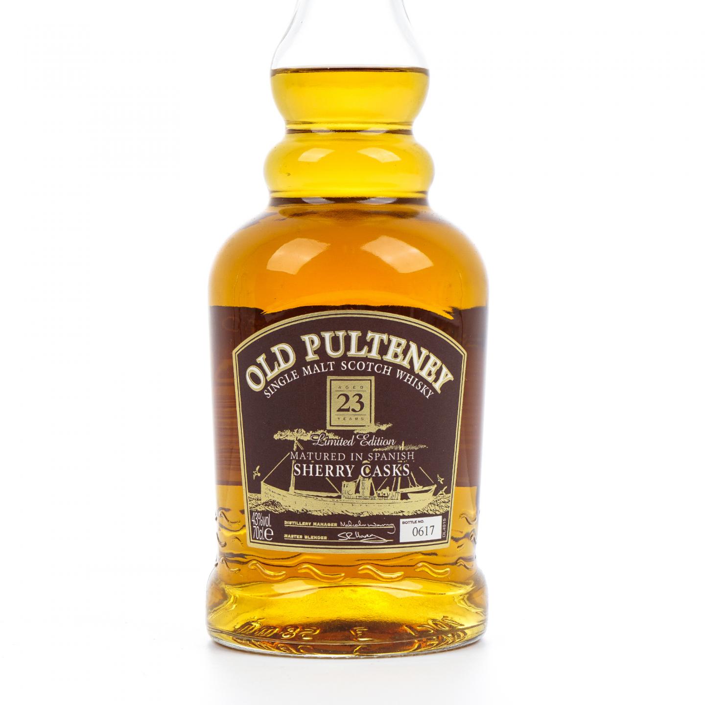 Old Pulteney 老富特尼 23年 雪莉桶 限量版