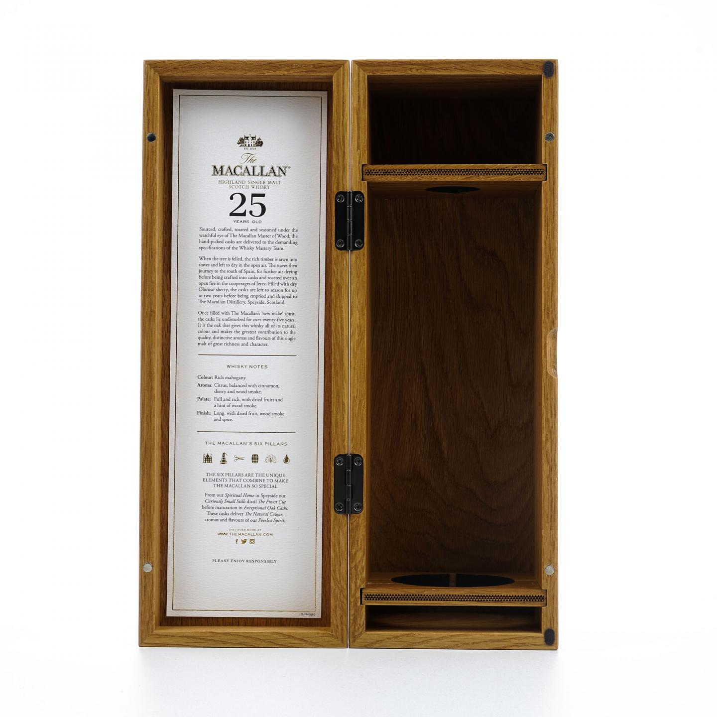 【附X光图】Macallan 麦卡伦 25年 2022 黑腰带