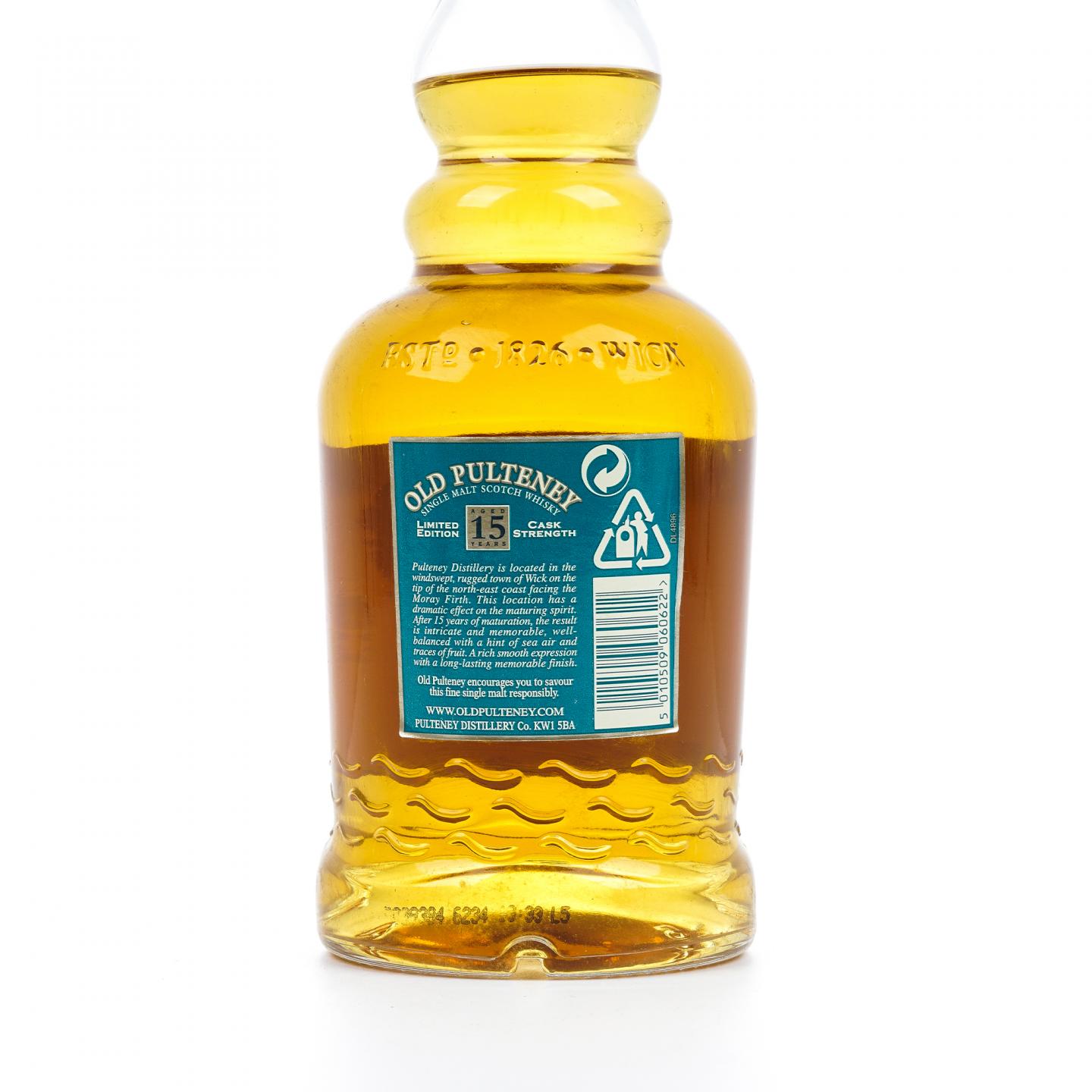 Old Pulteney 老富特尼 15年 桶强 54.9%Vol.