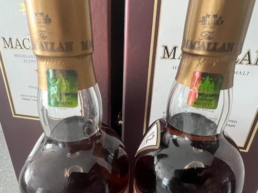 Macallan 麦卡伦12年经典雪莉桶系列2支