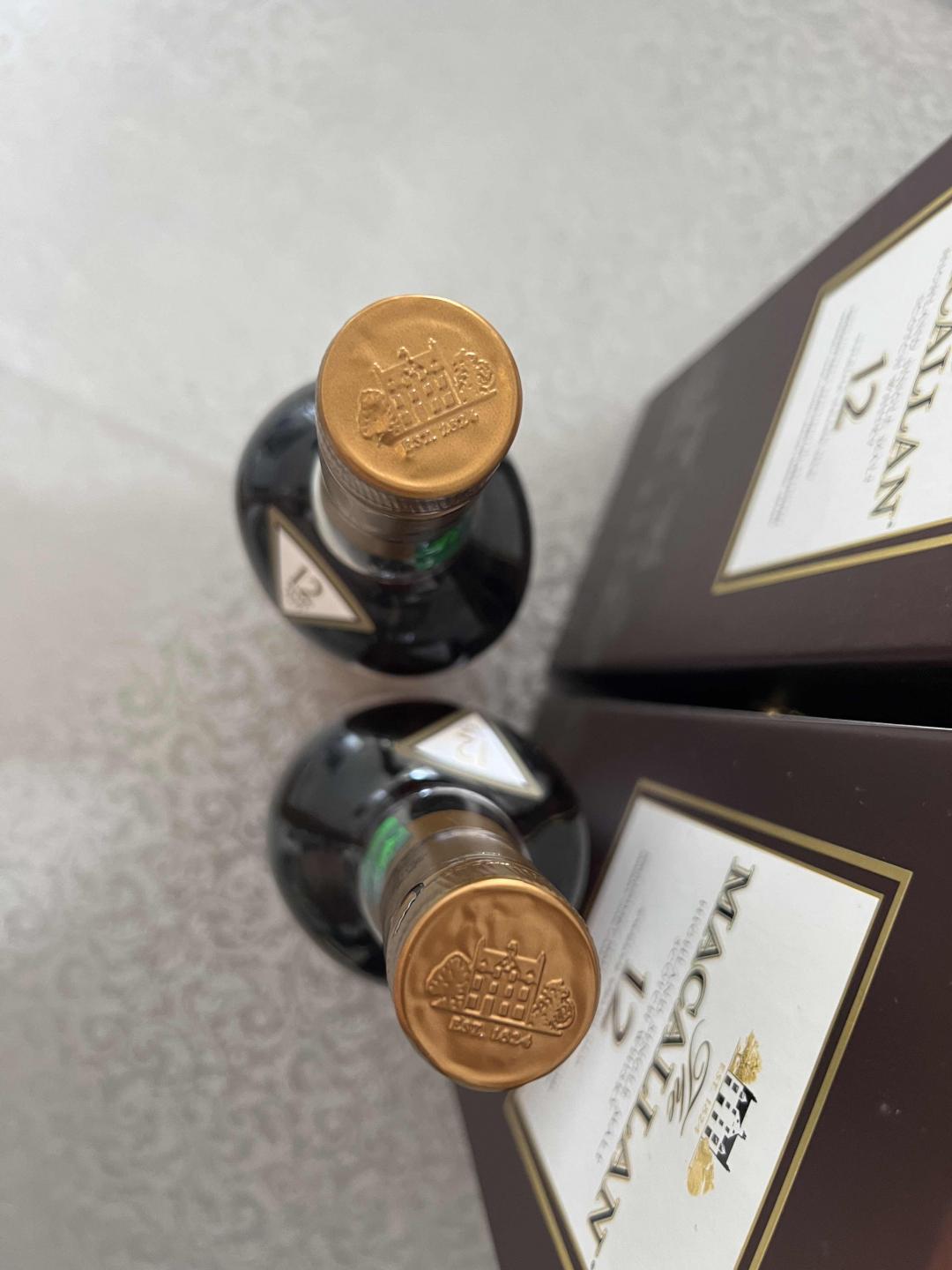 Macallan 麦卡伦12年经典雪莉桶系列2支