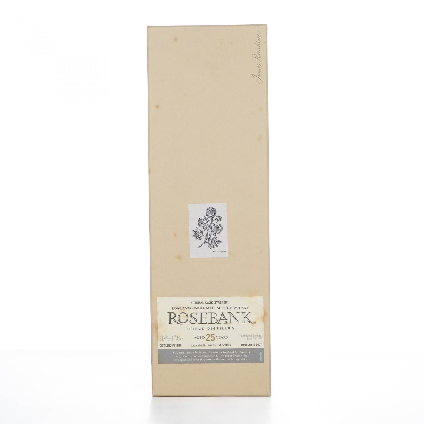 Rosebank 罗斯班克 25年 1981-2007 桶强 SR