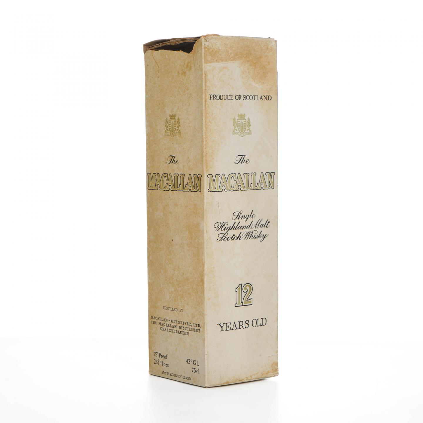 Macallan 麦卡伦 12年 雪莉桶 750ml