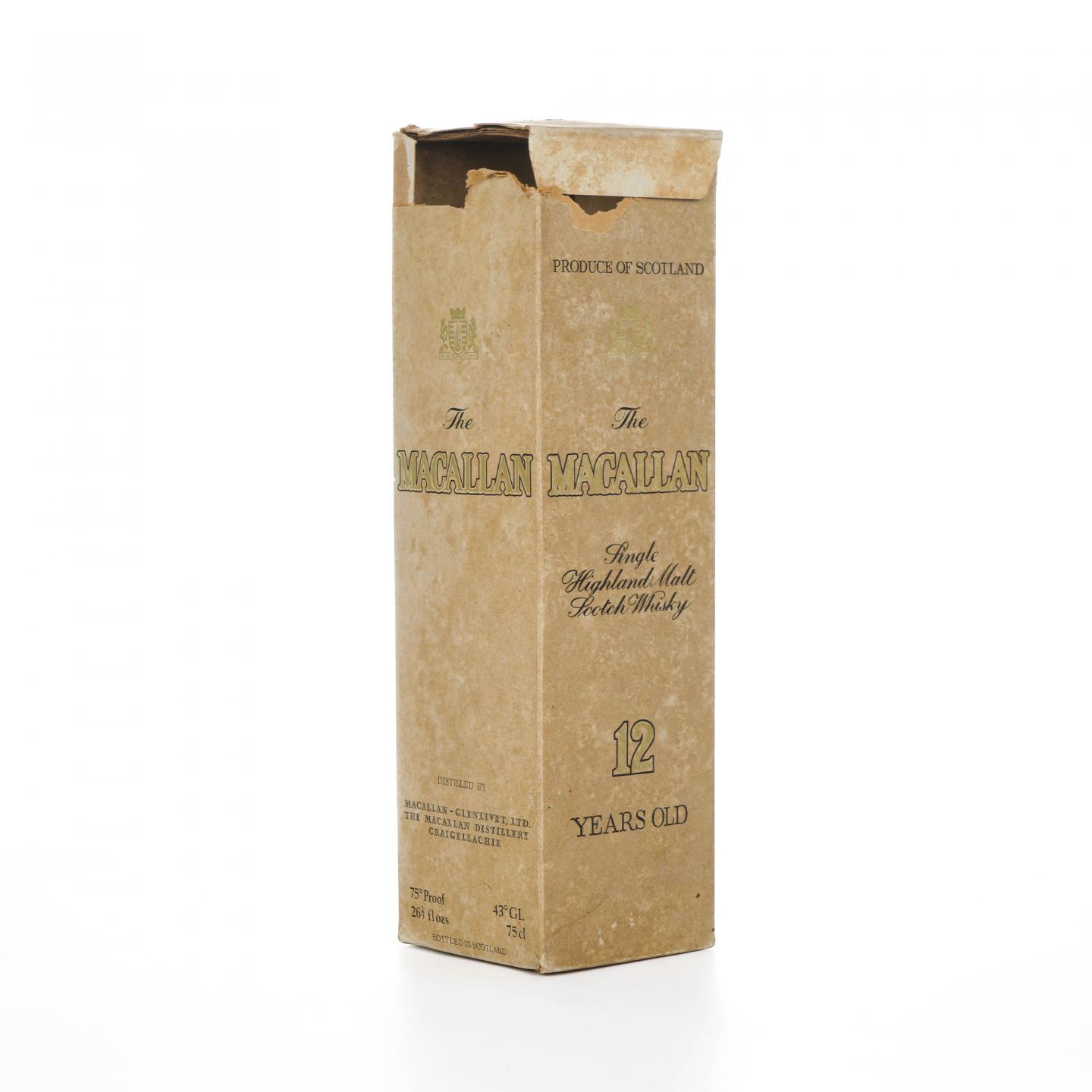 Macallan 麦卡伦 12年 雪莉桶 750ml