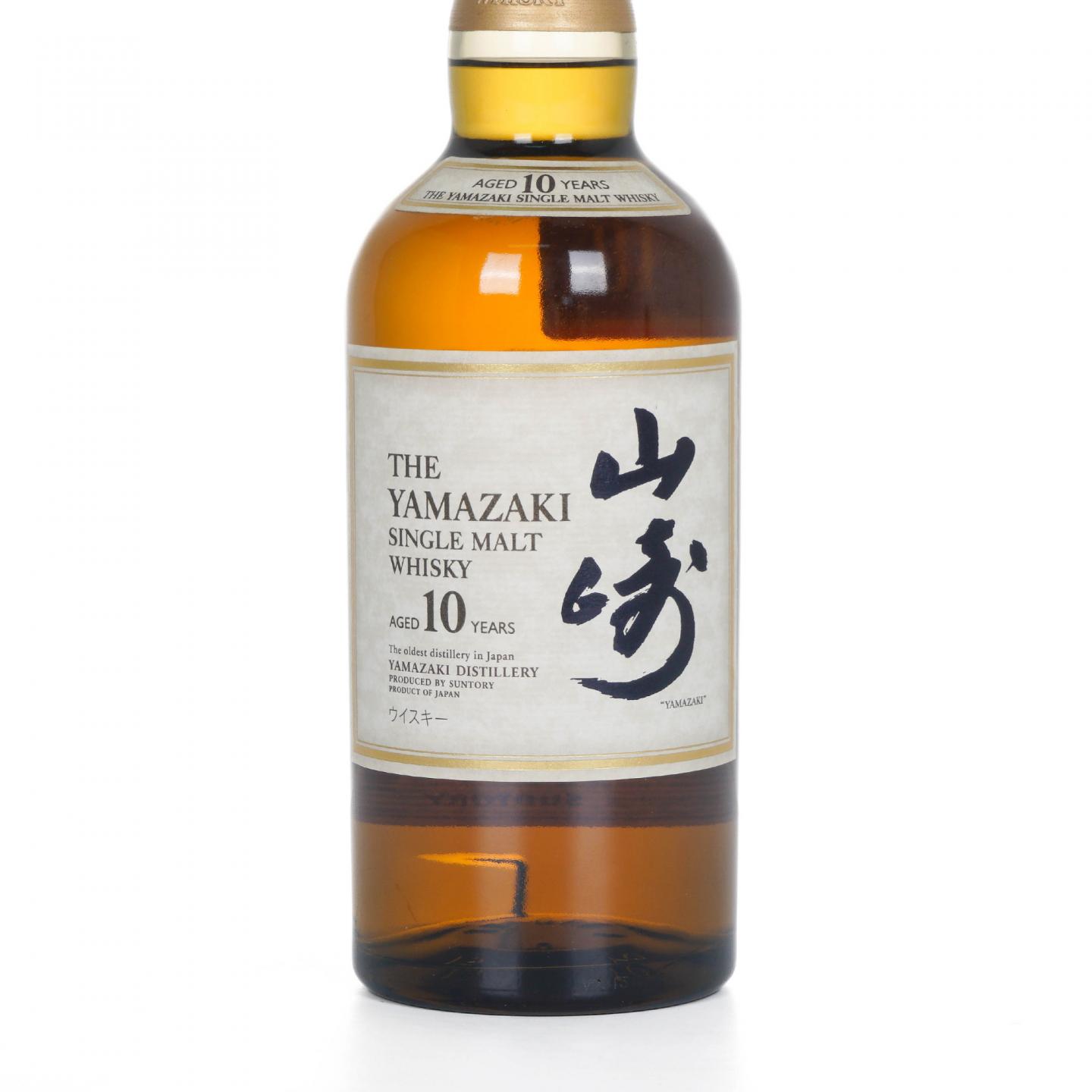 山崎 10年 金花头