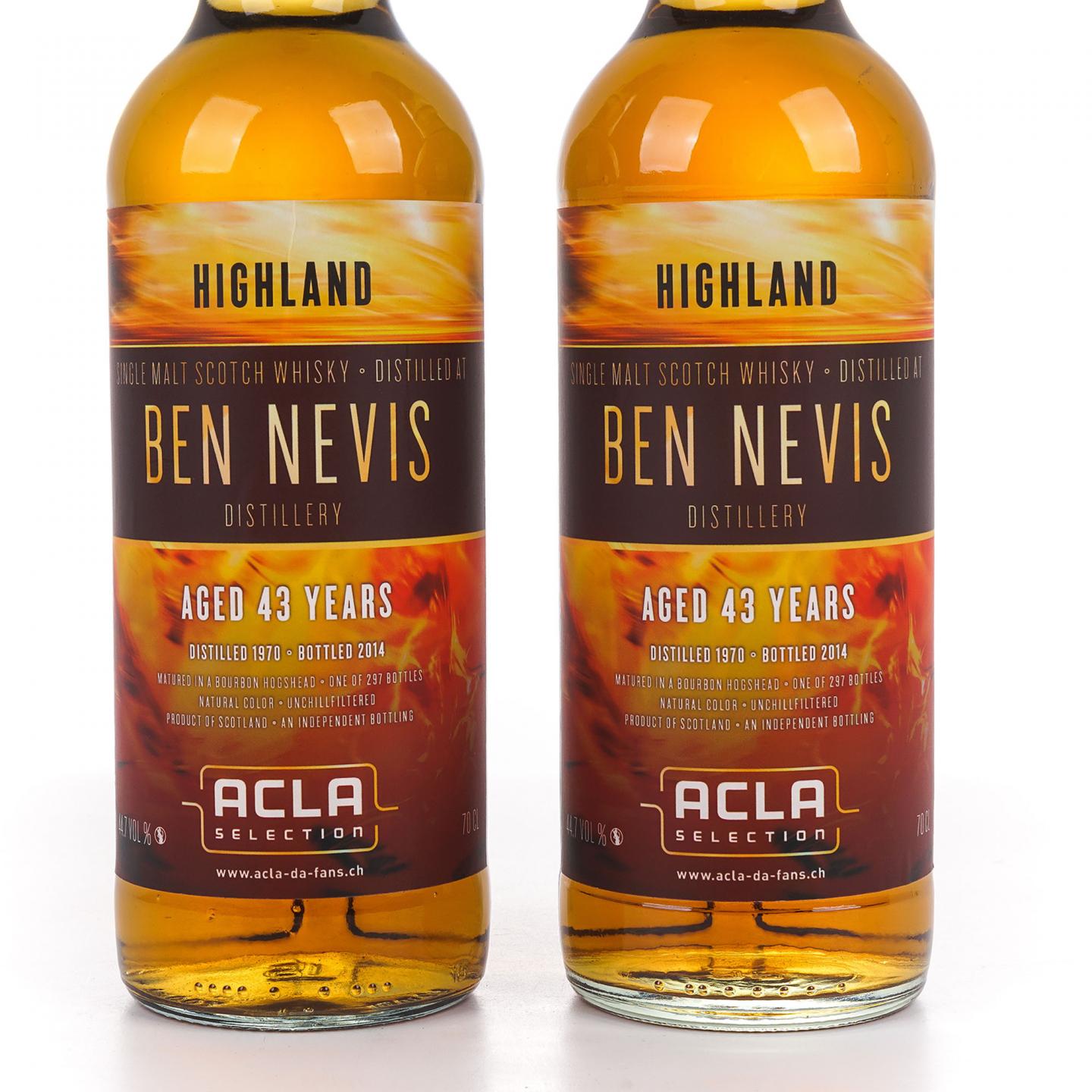 Ben Nevis 本尼维斯 43年 1970-2014 AdF 2瓶组