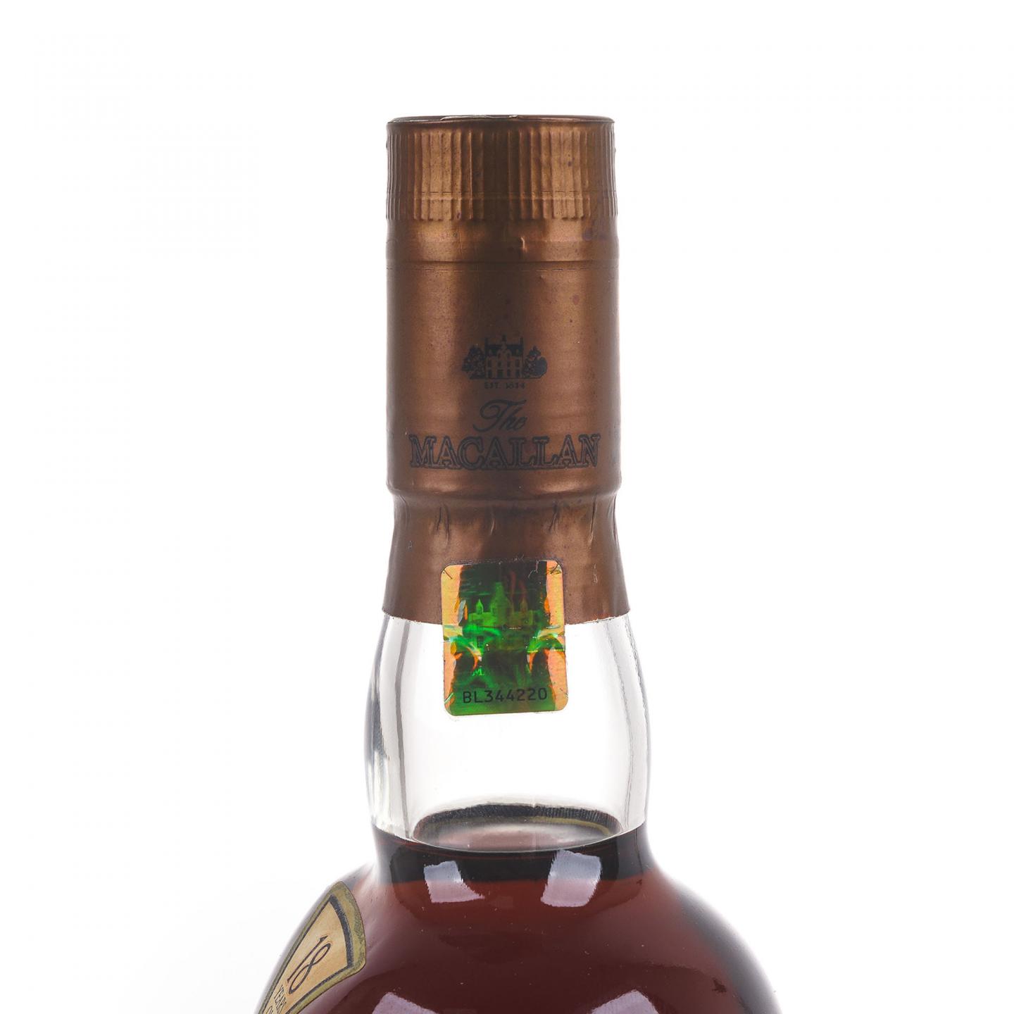 Macallan 麦卡伦 18年 1996 雪莉桶