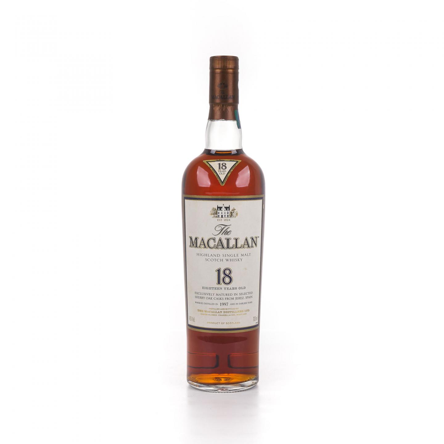 Macallan 麦卡伦 18年 1997 雪莉桶