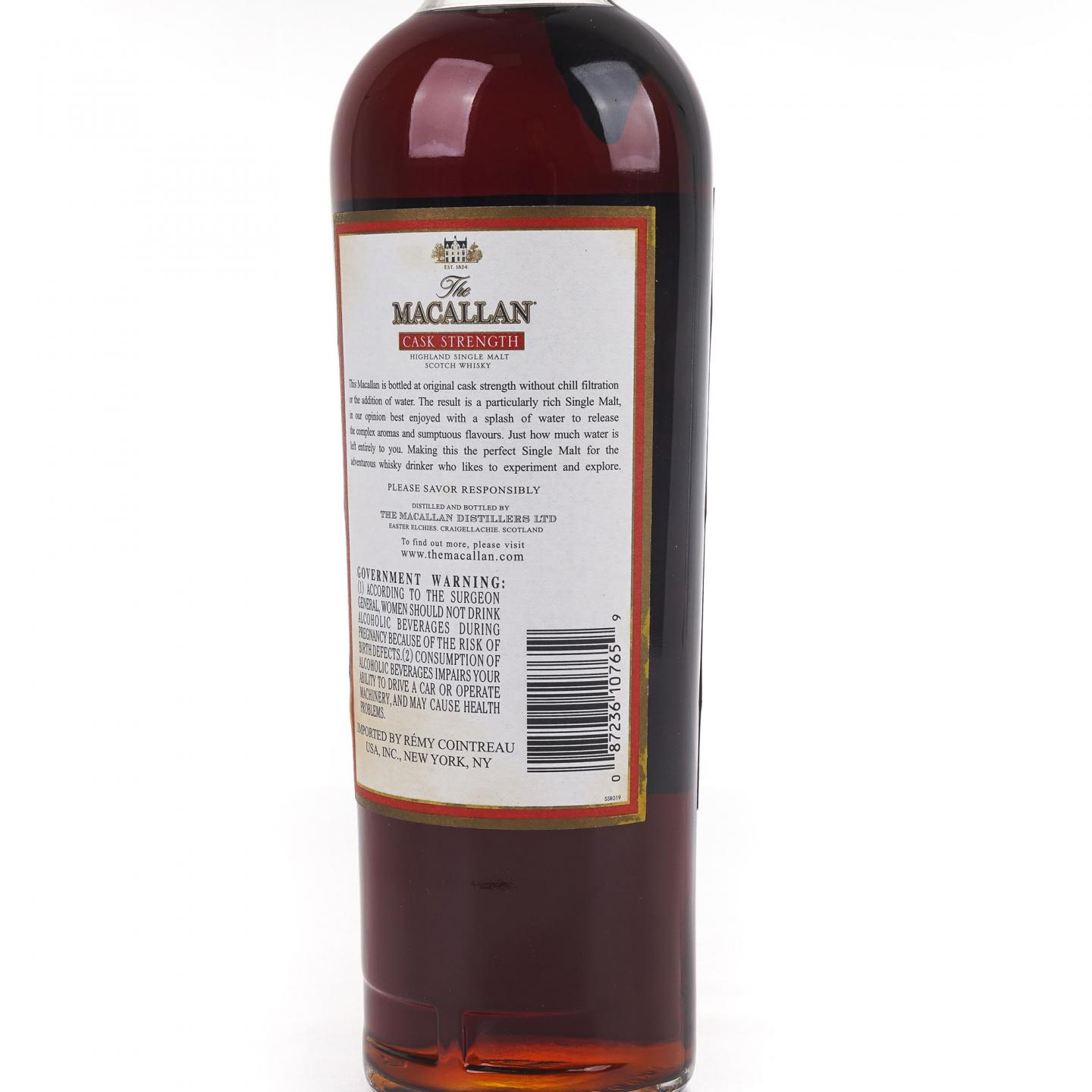 Macallan 麦卡伦 桶强 58.6% 750ml