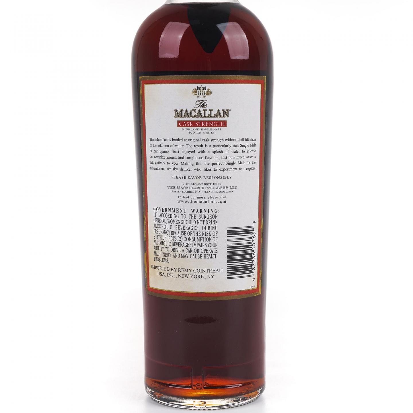 Macallan 麦卡伦 桶强 58.6% 750ml