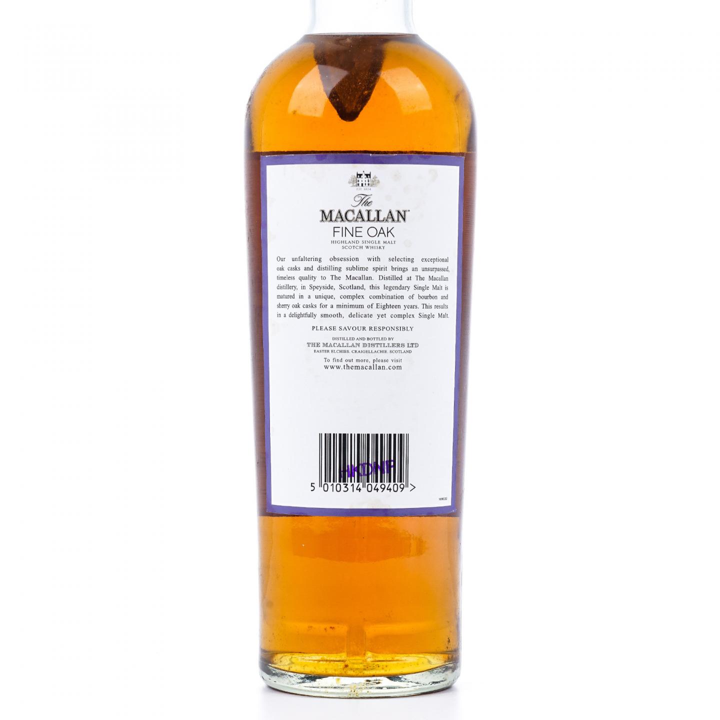Macallan 麦卡伦 18年 Fine Oak