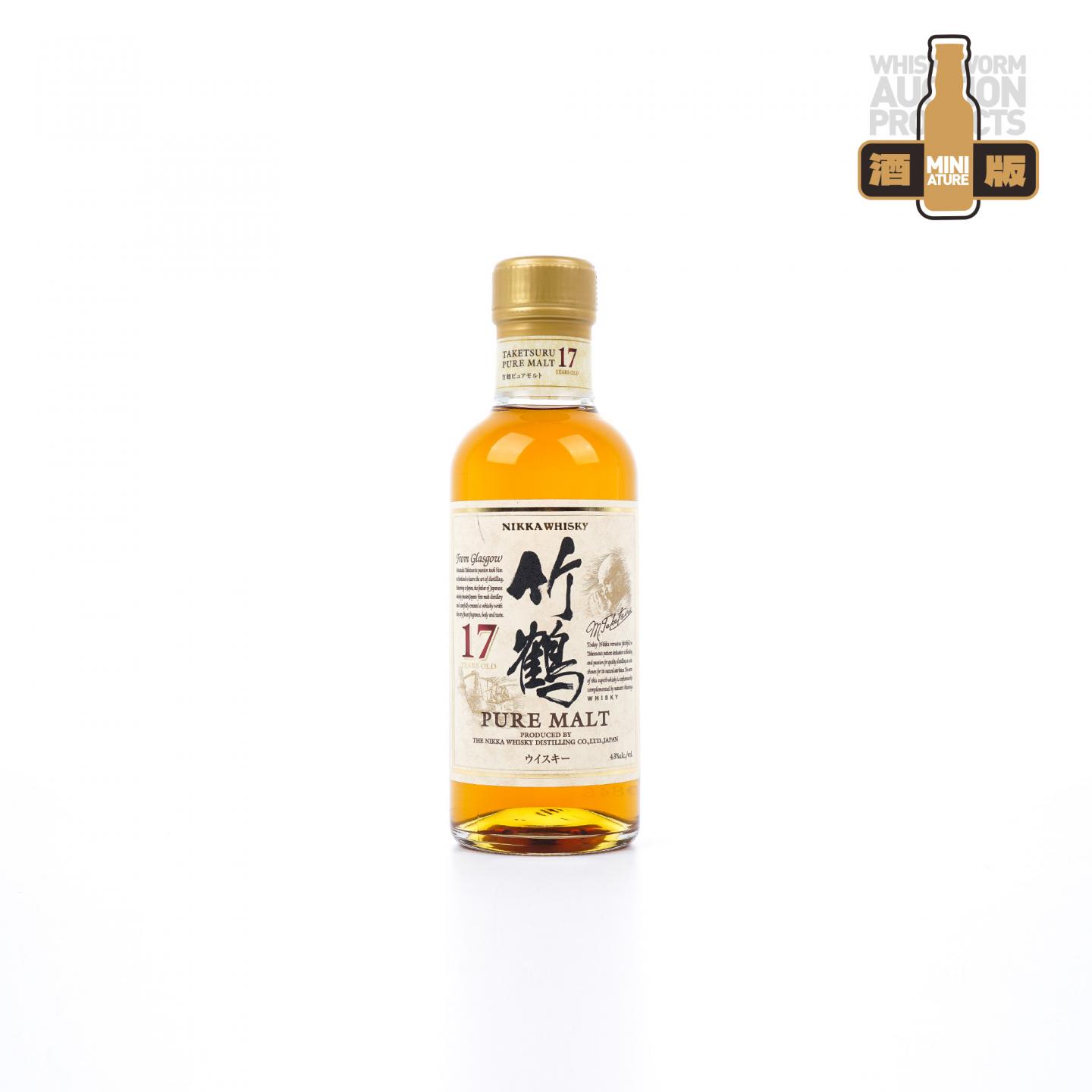 【酒版】竹鹤 17年 Pure Malt 180ml