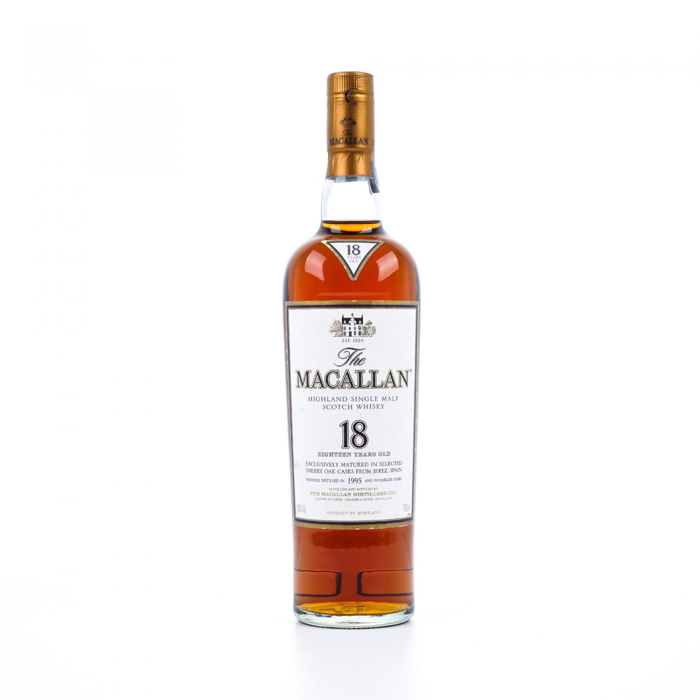 Macallan 麦卡伦 18年 1995 雪莉桶