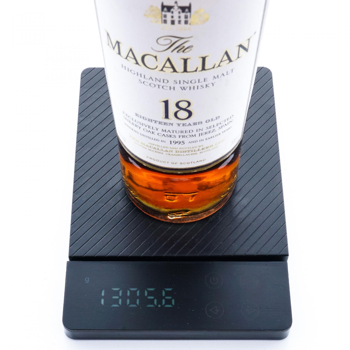 Macallan 麦卡伦 18年 1995 雪莉桶