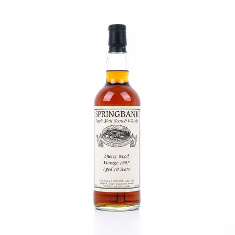 Springbank 云顶 18年 1997 雪莉桶 私人桶