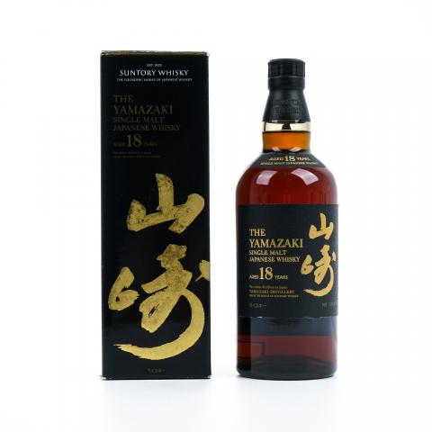 山崎 18年 黑标金字 No.1065971
