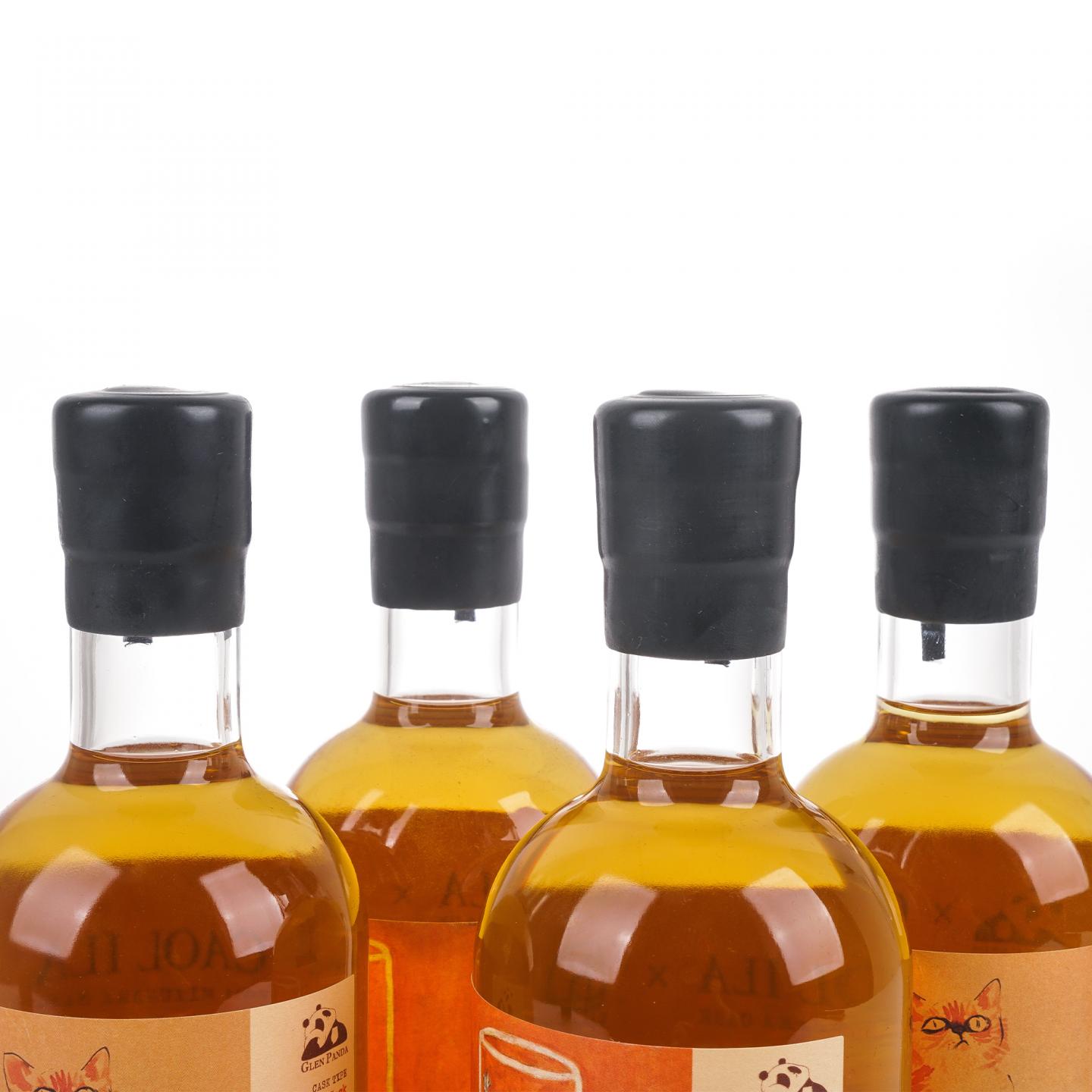 Caol Ila 卡尔里拉 12年 2011-2023 猫/八尾金鱼 水楢桶 4瓶组 500ml
