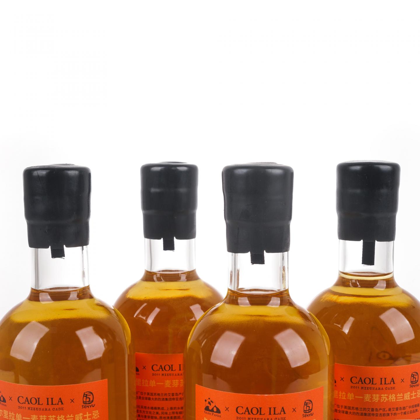 Caol Ila 卡尔里拉 12年 2011-2023 猫/八尾金鱼 水楢桶 4瓶组 500ml