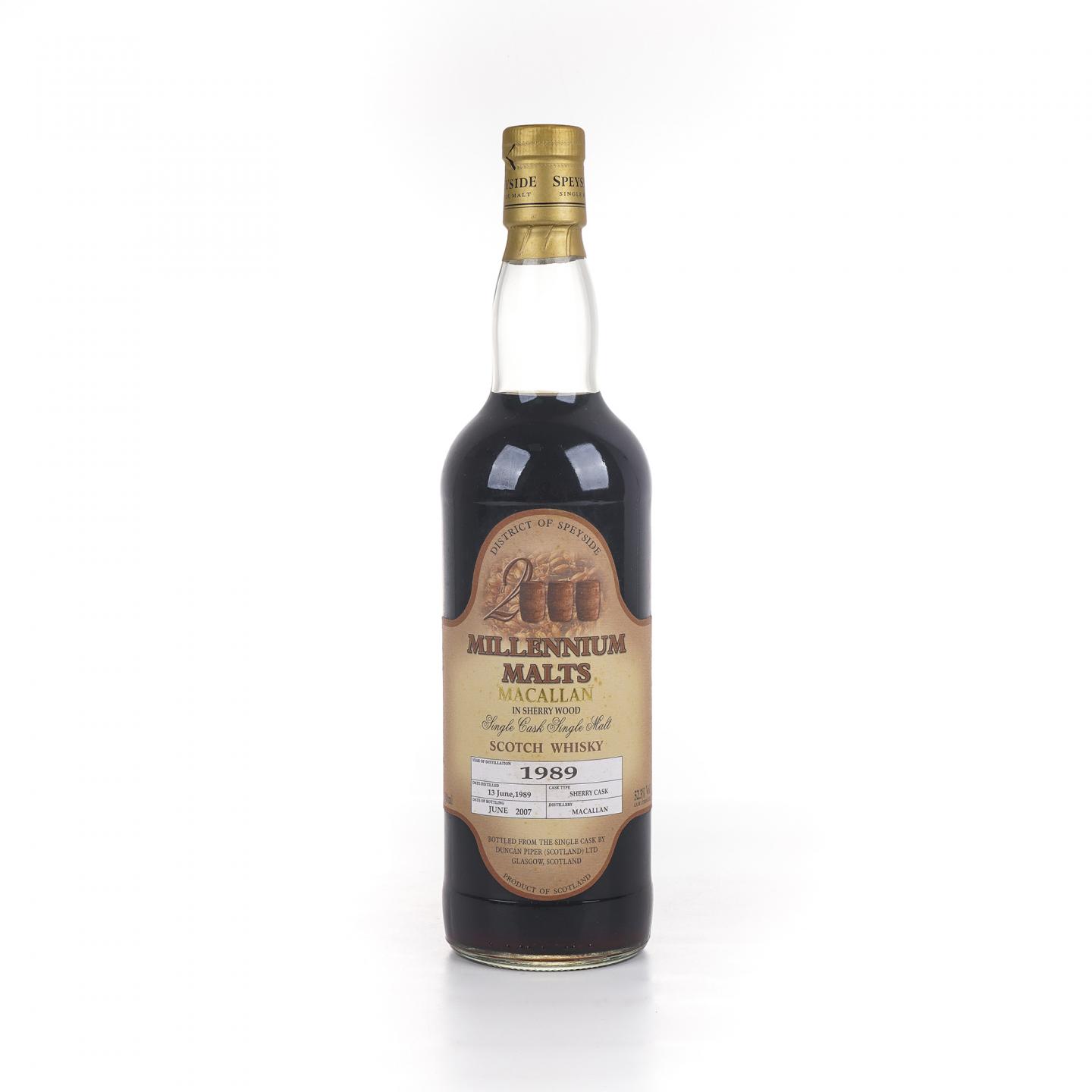 Macallan 麦卡伦 1989-2007 雪莉桶 DP