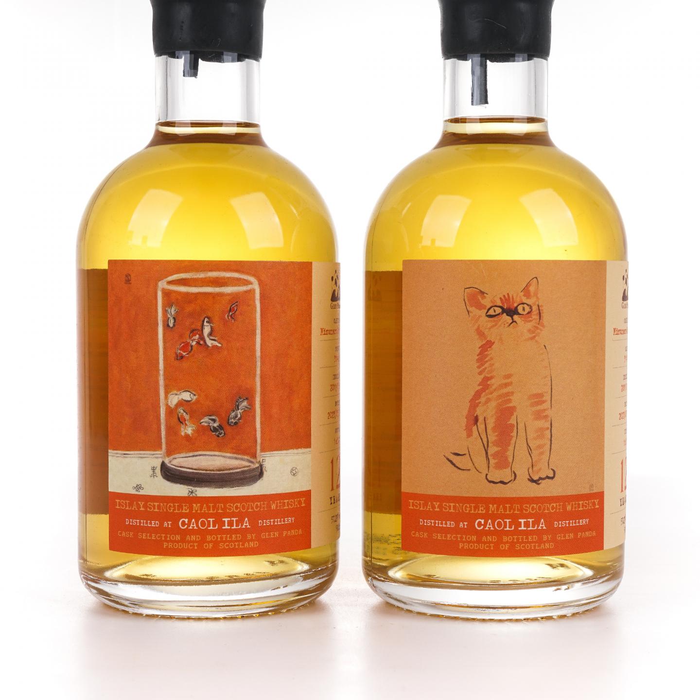 Caol Ila 卡尔里拉 12年 2011-2023 猫/八尾金鱼 水楢桶 4瓶组 500ml