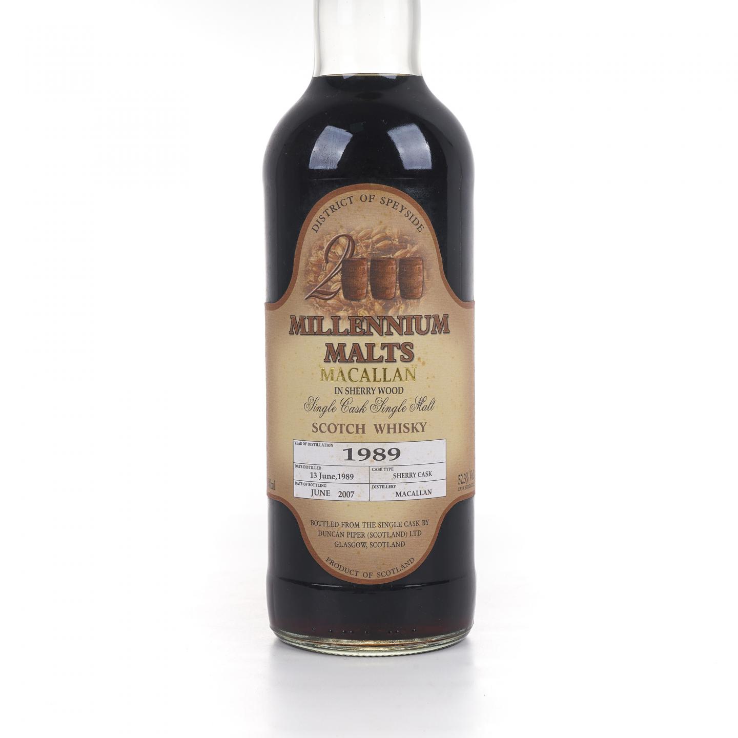 Macallan 麦卡伦 1989-2007 雪莉桶 DP