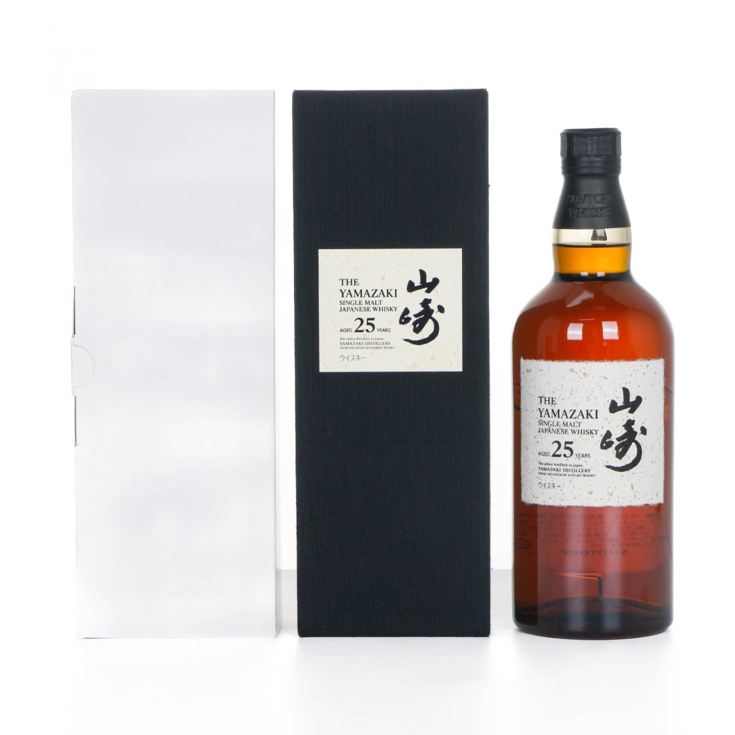山崎 25年 新版 礼盒 700ml