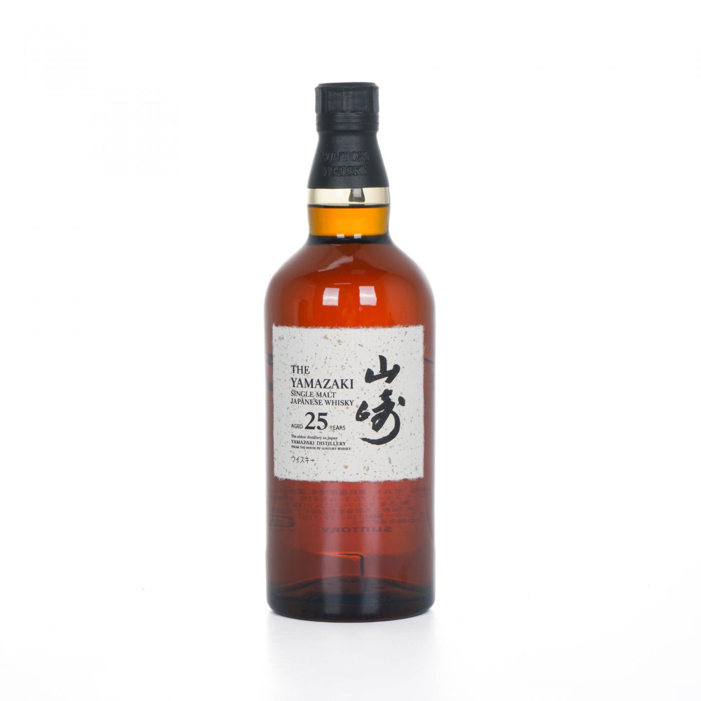 山崎 25年 新版 礼盒 700ml