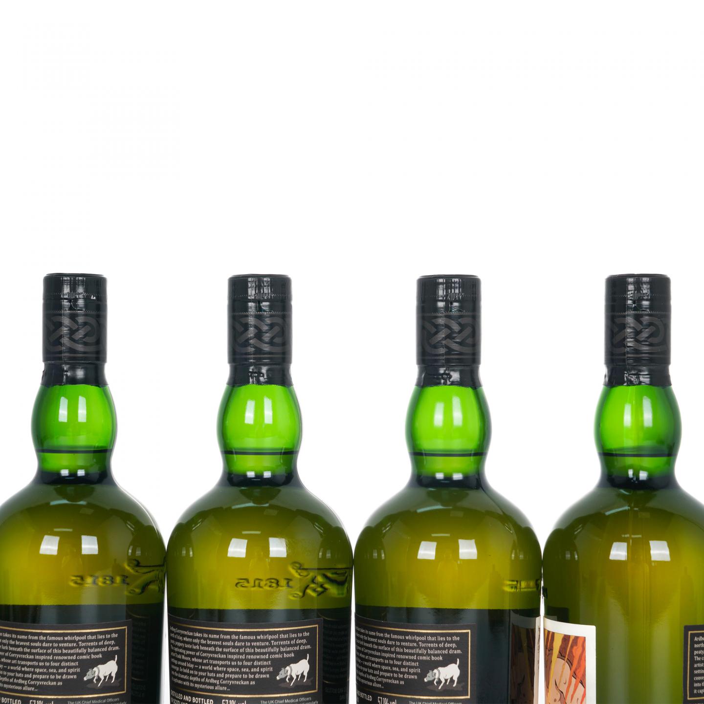 Ardbeg 阿贝 “漩涡”系列 限量版 4支组