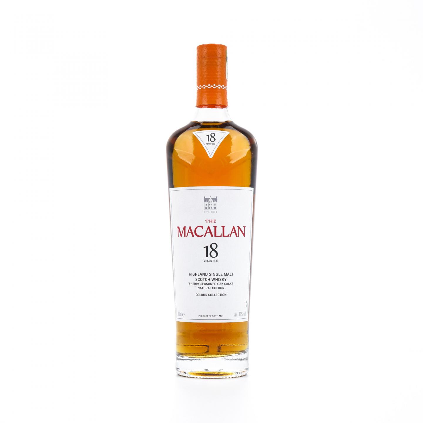 【附X光图】Macallan 麦卡伦 18年 Colour Collection 臻彩系列