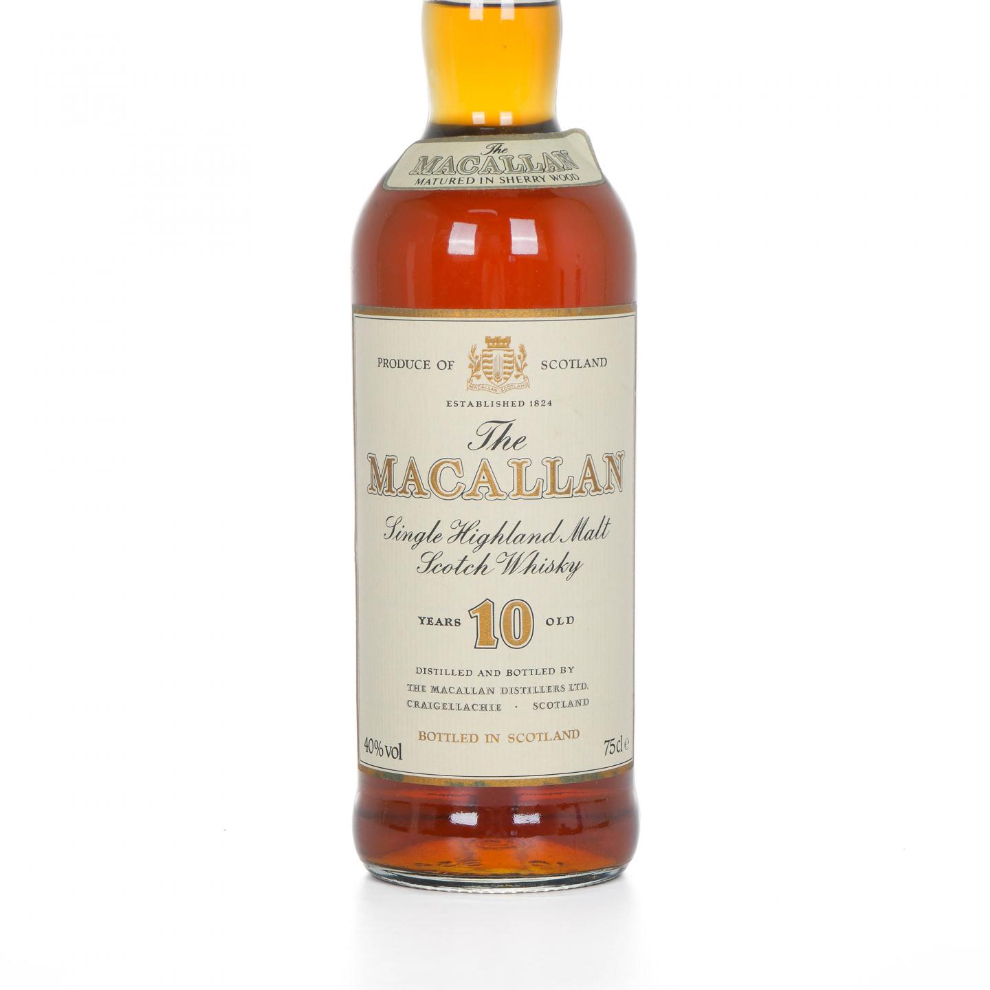Macallan 麦卡伦 10年 雪莉桶 750ml