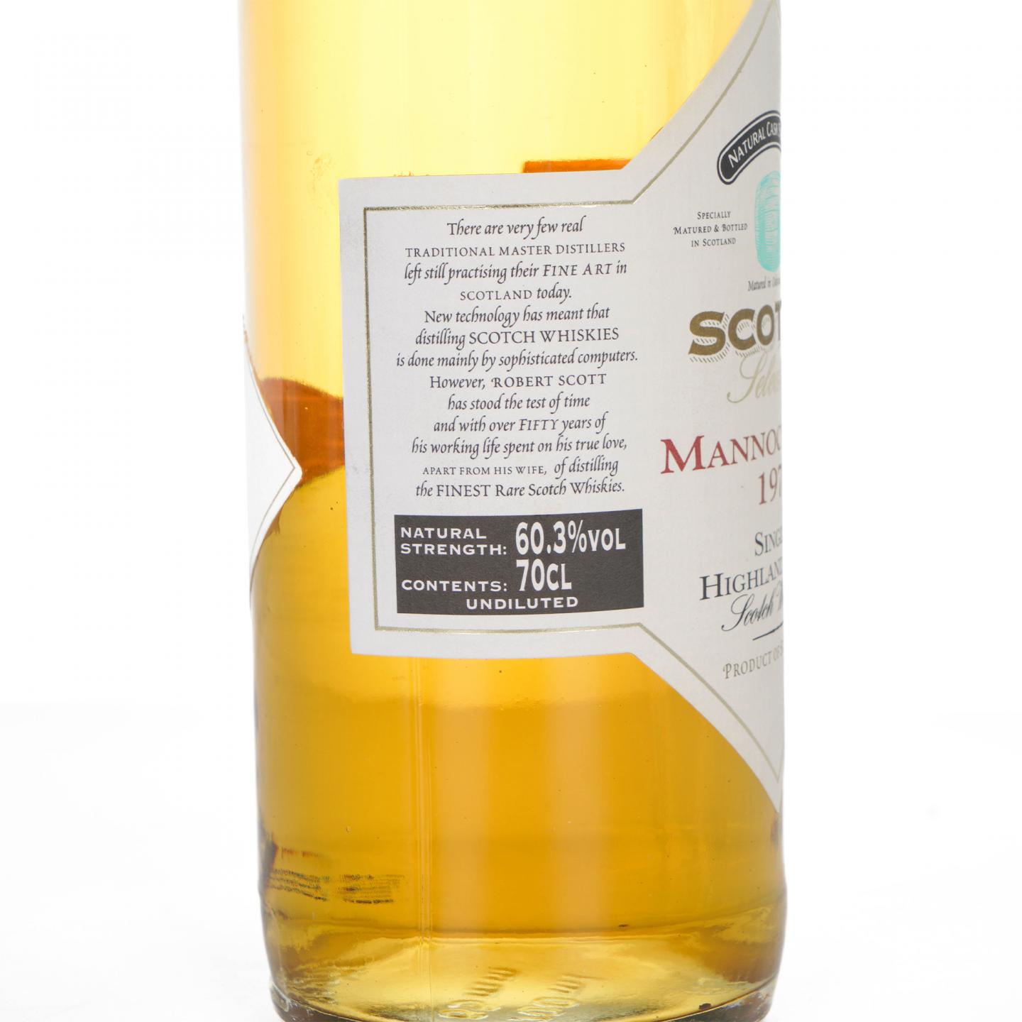 Mannochmore 曼洛克摩 1978-1996 Scott's Selection