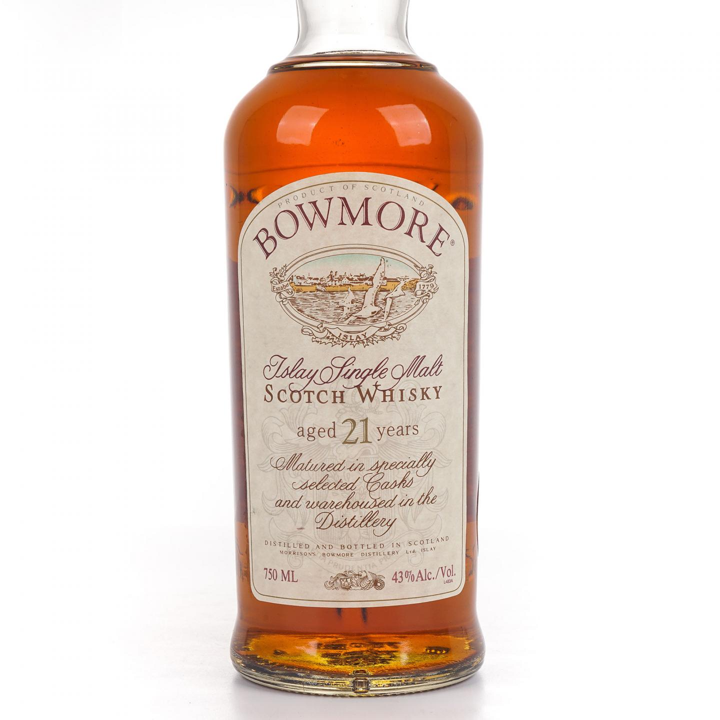 Bowmore 波摩 21年 红标海鸥 750ml